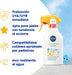 NIVEA SUN Babies & Kids Sensitive Spray Solar FP50+ (270ml): Muy alta protección para la piel delicada de bebés (desde 6 meses) y niños, aprobada por pediatras. Nivea - ingredientes