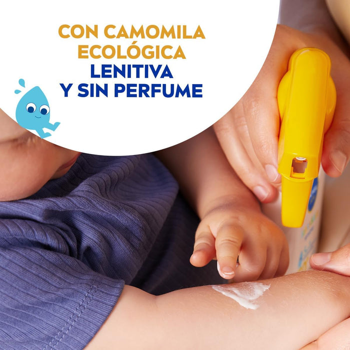 NIVEA SUN Babies & Kids Sensitive Spray Solar FP50+ (270ml): Muy alta protección para la piel delicada de bebés (desde 6 meses) y niños, aprobada por pediatras. Nivea - uso