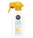 NIVEA SUN Kids Sensitive Protege & Juega Spray Solar FP50+ (300ml): Muy alta protección para la piel sensible de los niños, extra resistente al agua y en formato pistola. Nivea - ingredientes