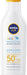 NIVEA SUN Leche Solar Niños Sensitive Protect & Play FP 50+, 200 ml. Crema para pieles sensibles y bebés +6 meses, con manzanilla orgánica y extra resistente al agua. Nivea - frontal