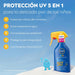 NIVEA SUN Protege & Cuida Kids Spray Solar FP50+ (270ml): Protección muy alta que cuida e hidrata la piel sensible de los niños con Pantenol y Vitamina E. Nivea - pack