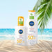 NIVEA SUN Sensitive Loción Solar Antialergias FP50+ (200ml): Protección muy alta para pieles sensibles en una fórmula calmante con aloe vera, sin perfume. Nivea - extra