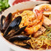 Nongshim Neoguri Fideos Instantáneos, Caja de 20 paquetes de Sopa Picante de Marisco. Ramen coreano con fideos gruesos y un intenso sabor a mar. 20x120g. Nongshim - extra