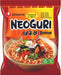 Nongshim Neoguri Fideos Instantáneos, Caja de 20 paquetes de Sopa Picante de Marisco. Ramen coreano con fideos gruesos y un intenso sabor a mar. 20x120g. Nongshim - lateral