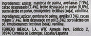 Caja de 60 Porciones de Nutella (60x15g). Un pack ahorro con 900g de la auténtica crema de avellanas y cacao en monodosis, ideal para familias y pequeños negocios. Nutella - ingredientes