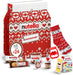 Calendario de Adviento Nutella con 24 porciones gourmet (528g). Un regalo de Navidad original con el sabor único de la famosa crema de avellanas y cacao. Nutella - detalle