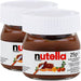 Juego de 2 Mini Tarros de Nutella (2x25g). El detalle perfecto para regalar, con la crema de avellanas y cacao más famosa del mundo en su icónico formato de cristal en miniatura. Nutella - frontal