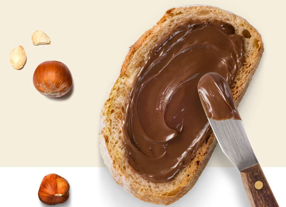 Pack Promocional de 26 Mini Tarros de Nutella (26x25g). La crema de cacao y avellanas en un formato individual de cristal, ideal para detalles, eventos o para darte un capricho. Nutella - detalle