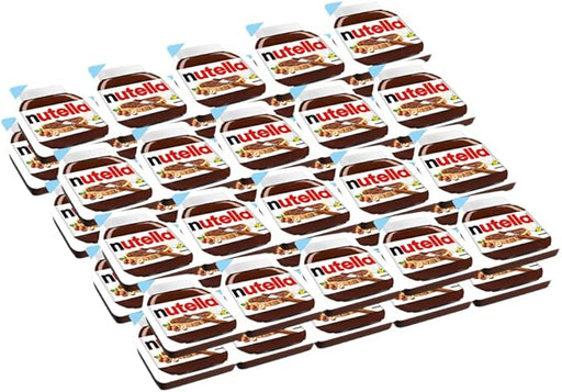 Pack Promocional de 40 Monodosis de Nutella (40x15g). La crema de cacao y avellanas en un formato individual, ideal para familias, pequeños negocios o para viajar. Nutella - frontal