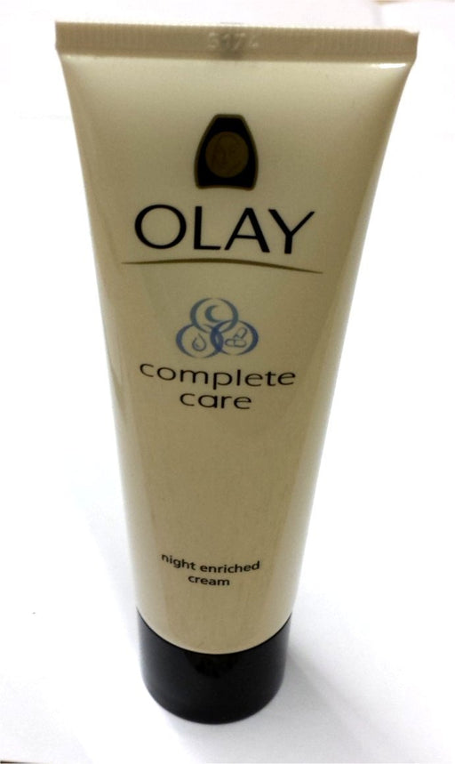 Olay Complete Care Crema de Noche Enriquecida para Piel Seca a Normal, 50 ml. Un tratamiento nocturno con vitaminas para reparar e hidratar tu piel mientras duermes. Olay - frontal