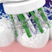 Oral-B CrossAction Pack de 5 Recambios para Cepillo Eléctrico. Con tecnología CleanMaximiser y filamentos angulados para una limpieza interdental profunda y encías más sanas. Oral-B - uso