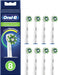 Oral-B CrossAction Pack de 8 Recambios para Cepillo Eléctrico. Con tecnología CleanMaximiser para un rendimiento óptimo y una eliminación de placa hasta un 100% superior. Oral-B - extra
