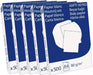 Caja de 2500 Hojas de Papel A4 Blanco de 80gr. Un pack de 5 paquetes de 500 folios, ideal para un alto volumen de impresión en oficinas y compatible con todas las impresoras. Outletdelocio.. - frontal