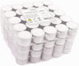 Pajoma Pack de 100 Velas de Té de Larga Duración (8 Horas): Velas blancas sin perfume ideales para hostelería, eventos, decoración del hogar y crear ambientes cálidos. Pajoma - frontal