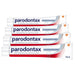 Parodontax Blanqueante Diario, pack de 4x75 ml. Pasta dental para el cuidado de encías sensibles, previene el sangrado y blanquea el esmalte dental de forma eficaz. Parodontax - extra