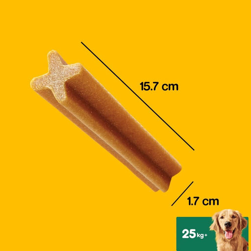 Pedigree Dentastix Snack Dental para Perros Grandes, pack de 56 unidades. Premios para la higiene oral diaria que reducen el sarro, limpian los dientes y refrescan el aliento. Pedigree - pack