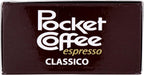 Ferrero Pocket Coffee Espresso, caja de 18 unidades (225g). El auténtico momento italiano para llevar, bombones de chocolate con un corazón de café Arábica líquido. Pocket Coffee - extra