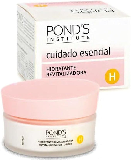 Pond's Crema Hidratante para Piel Normal, 50 ml. Una crema de día enriquecida con Omega-6 para una piel hidratada, suave, flexible y protegida del envejecimiento prematuro. Pond's - pack