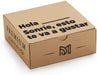 Premium Moments Caja de Regalo Sorpresa "Sonríe". La cajita perfecta para crear tu propio regalo personalizado, con un diseño alegre y la opción de añadir un nombre. Premium Moments - frontal