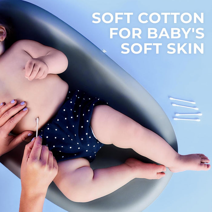 Q-tips Hisopos de Algodón (Paquete de 625 Unidades): Fabricados en EEUU con 100% algodón puro, más suaves y absorbentes para tu rutina de higiene y belleza. Q-Tips - uso