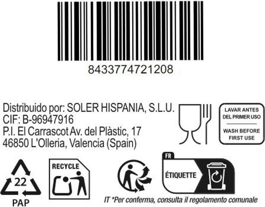 Quttin Bote para Utensilios de Cocina de Bambú: Organizador de encimera elegante y sostenible (18 cm de alto) para mantener tus espátulas y cucharas ordenadas. Quttin - extra