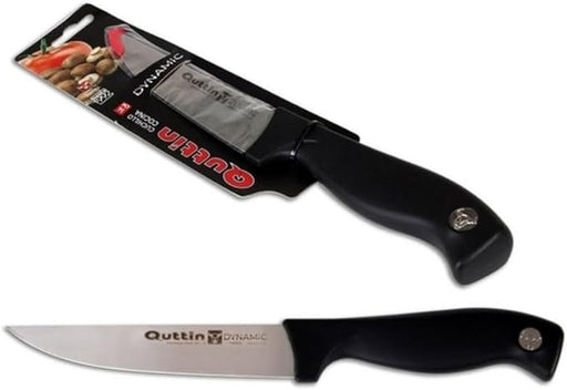 Quttin Cuchillo de Cocina Multiusos de 13 cm. Un cuchillo ligero y manejable con hoja de acero inoxidable, ideal para cortes precisos en frutas, verduras y hortalizas. Quttin - frontal