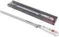 Quttin Cuchillo Jamonero Profesional Chef (26,5 cm): Hoja larga de acero inoxidable y mango ergonómico blanco para un loncheado del jamón perfecto y preciso. Quttin - frontal
