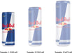 Red Bull Bebida Energética, pack de 24 latas de 250 ml. La bebida funcional con cafeína, taurina y vitaminas para revitalizar cuerpo y mente cuando más lo necesitas. Red Bull - lateral