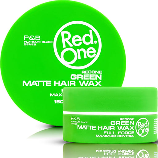 RedOne Aqua Wax Full Force Red, Cera para Cabello con aroma Caribe, 150ml. Consigue una fijación fuerte y un acabado brillante para un peinado perfecto y duradero. Redone - frontal