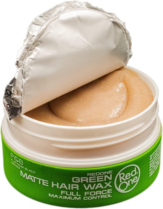 RedOne Aqua Wax Full Force Red, Cera para Cabello con aroma Caribe, 150ml. Consigue una fijación fuerte y un acabado brillante para un peinado perfecto y duradero. Redone - ingredientes