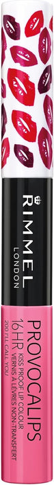 Rimmel London Provocalips 200 I'll Call You, el labial líquido permanente con un irresistible tono rosa que viste tus labios de color y brillo durante 16 horas. Rimmel London - extra
