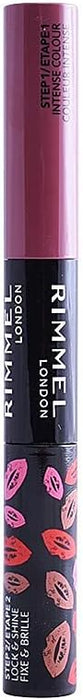 Rimmel London Provocalips 220 Lazy Daze, una barra de labios líquida de larga duración en un precioso tono rosa empolvado, para un look romántico que dura 16 horas. Rimmel London - extra