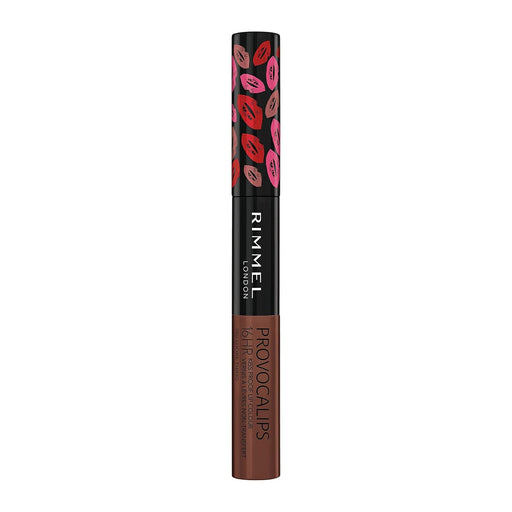 Rimmel London Provocalips 780 Shore Thing, un labial líquido permanente con un sofisticado tono malva, perfecto para un look elegante y duradero por hasta 16 horas. Rimmel London - pack