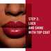 Rimmel London Provocalips 780 Shore Thing, un labial líquido permanente con un sofisticado tono malva, perfecto para un look elegante y duradero por hasta 16 horas. Rimmel London - uso