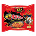 Samyang Buldak 2X Spicy Ramen, Pack de 6x140g. La versión doblemente picante del famoso ramen coreano de pollo, solo para los más valientes. Un reto de sabor y resistencia extremo. Samyang - frontal