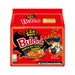 Samyang Buldak Ramen Coreano de Pollo Picante, Pack de 5x140g. El reto de fideos instantáneos más famoso del mundo, con una textura increíble y un sabor a pollo picante inolvidable. Samyang - frontal