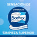 Pack Ahorro de Papel Higiénico Scottex Original con 96 rollos. Formato familiar con 6 paquetes de 16 rollos, con la textura OndaSuave para un cuidado completo. Scottex - presentacion