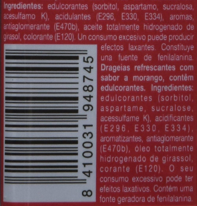 Smint Tin Fresa, pack de 12 latas de 35 gr. Caramelos comprimidos sin azúcar con un delicioso e intenso sabor a fresa para un aliento fresco y afrutado al instante. Smint - extra