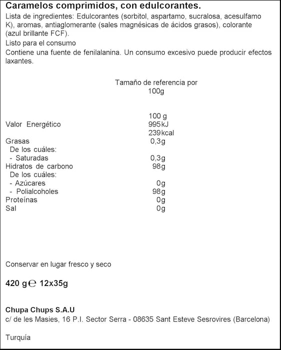 Smint Tin Menta, pack de 12 latas de 35 gr. Caramelos comprimidos sin azúcar con un potente sabor a menta para un golpe de frescor intenso y duradero en cualquier momento. Smint - presentacion