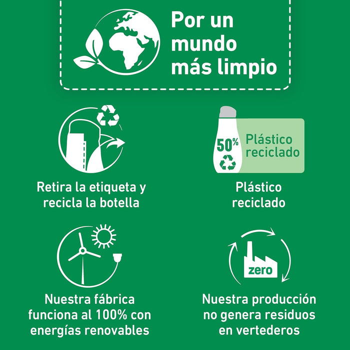 Somat Todo en 1 Gel Lavavajillas Lima y Limón, Pack de 4 (240 Lavados). Detergente líquido multiacción para una limpieza potente incluso en ciclos cortos y un brillo impecable. Somat - detalle