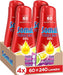Somat Todo en 1 Gel Lavavajillas Lima y Limón, Pack de 4 (240 Lavados). Detergente líquido multiacción para una limpieza potente incluso en ciclos cortos y un brillo impecable. Somat - frontal