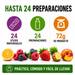 Bolero Sticks Individuales hasta 24 preparaciones. Pack de 24 sticks para preparar bebidas refrescantes de forma práctica y cómoda.