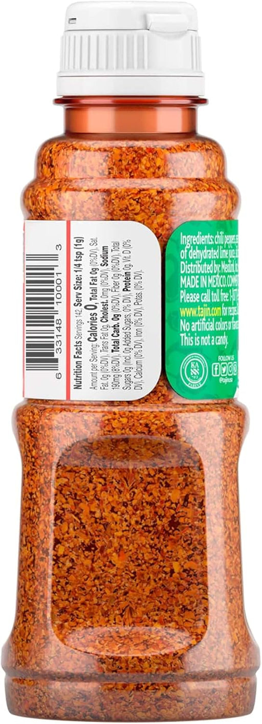 Tajín Clásico Salsa en Polvo, 142g. El sazonador mexicano por excelencia, hecho con chiles, zumo de lima y sal para aderezar ensaladas, frutas, guisos y cócteles. Tajin - pack