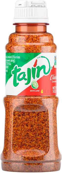 Tajín Clásico Salsa en Polvo, 142g. El sazonador mexicano por excelencia, hecho con chiles, zumo de lima y sal para aderezar ensaladas, frutas, guisos y cócteles. Tajin - zoom