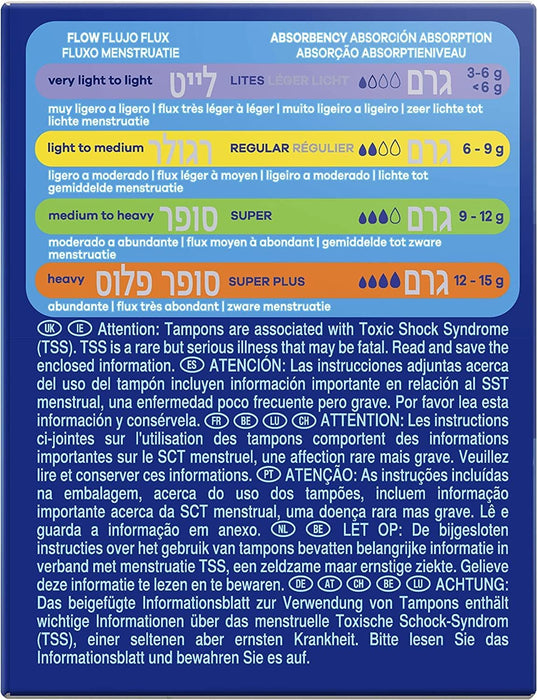 Tampax Compak Regular, 18 Tampones con Aplicador. Protección segura contra fugas para flujo ligero a medio, con aplicador compacto para una máxima discreción y comodidad. Tampax - presentacion