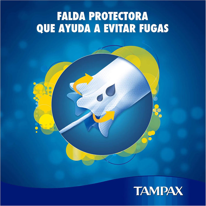 Tampax Compak Regular Tampones con Aplicador, 36 unidades. Protección antimanchas eficaz y discreta para flujo ligero a medio en un formato ahorro de larga duración. Tampax - ingredientes