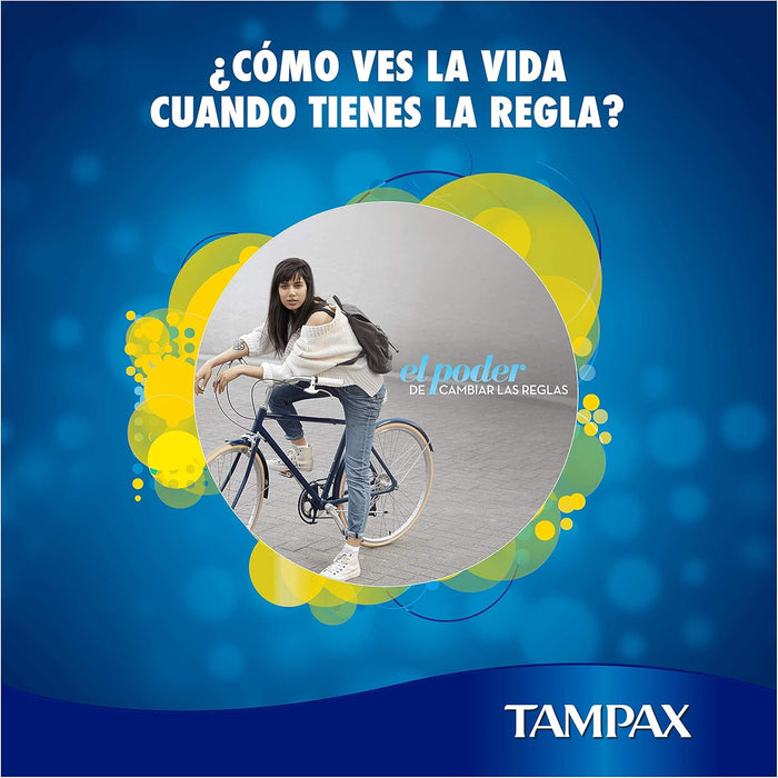 Tampax Compak Regular Tampones con Aplicador, 36 unidades. Protección antimanchas eficaz y discreta para flujo ligero a medio en un formato ahorro de larga duración. Tampax - uso