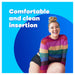 Tampax Compak Super Tampones con Aplicador Compacto (18 uds): Protección eficaz para flujo abundante en un formato discreto y fácil de llevar a todas partes. Tampax - pack