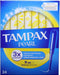 Tampax Pearl Regular Tampones con Aplicador (Pack 24 uds): Protección 3 en 1 para flujo ligero a moderado, con inserción 5 veces más suave y tecnología antifugas. Tampax - presentacion