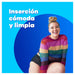 Tampax Pearl Regular Tampones con Aplicador (Pack 24 uds): Protección 3 en 1 para flujo ligero a moderado, con inserción 5 veces más suave y tecnología antifugas. Tampax - uso